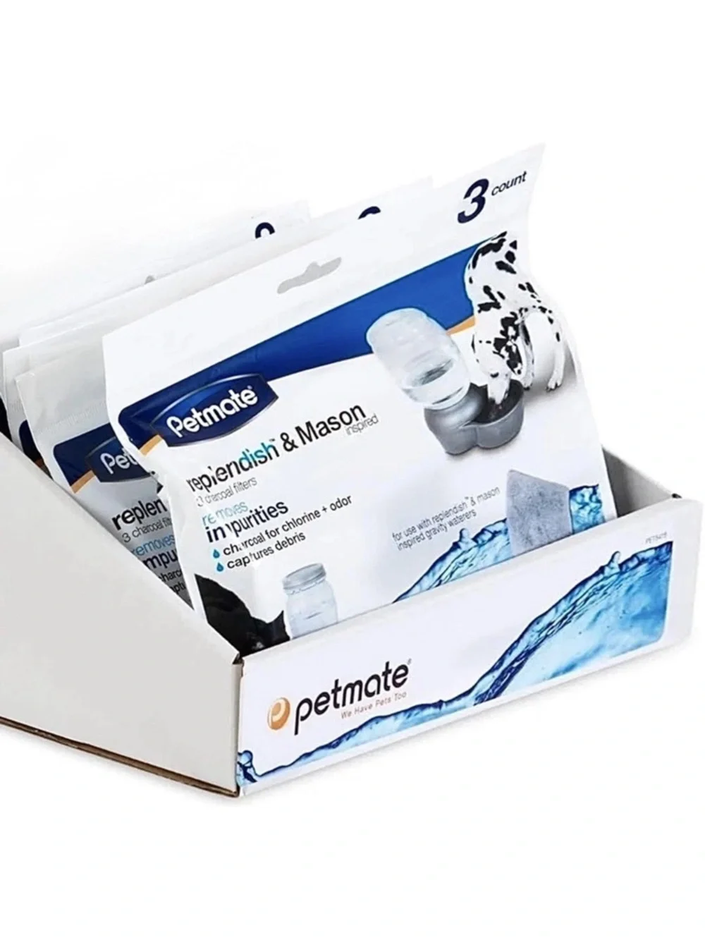 🐾PETMATE🐾 Replenish & Mason PET Charcoal Replacement DISPENSER WATER FILTERS